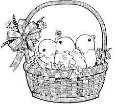 Large Easter Baskets Clip Art Easter Coloring Pages Coloring Pages Easter Colouring