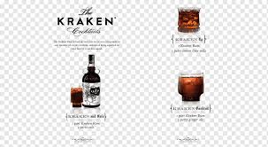 Try it with a good ginger beer (not ginger ale) or apple juice & dash of bitters if you're not finding coke to your taste, pineapple juice works too. Kraken Rum Png Images Pngwing