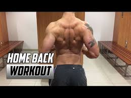 back exercises at home without weights