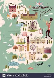 Wir zeigen euch, wie ihr psn / ps4 gutschein codes kostenlos bekommen. Entzuckende Grossbritannien Reise Karte Mit Sehenswurdigkeiten Stock Vektorgrafik Alamy
