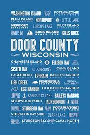 The door county tax assessor is the local official who is responsible for assessing the taxable value of all properties within door county, and may establish the amount of tax due on that property based on the fair market value appraisal. Places Of Door County On Blue Puzzle For Sale By Christopher Arndt