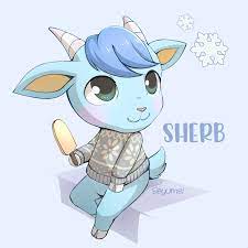 Seyumei — So I recently got my favorite villager, Sherb, on...