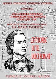 Fiii tăi trăiască numai în frăţie ca a nopţii stele, ca a zilei zori, viaţa în vecie, glorii, bucurie. OlteniÈa Exhibition Of Tapestry Ce Èi Doresc Eu Èie Dulce Romanie
