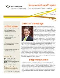 Spring 2017 alumni newsletter