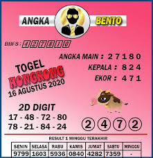 Prediksi Togel Hongkong 16 Agustus Tahun 2020 Bento 10 Oktober Sydney