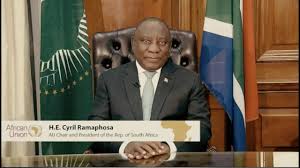 President of the african national congress. African Union Chair H E Cyril Ramaphosa Spreads Hope As The Continent Marks Ramadaan Youtube
