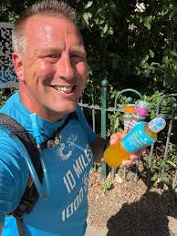 Day 716 of doing 10 miles a day for 1000 days for Cancer Research UK  Donations will be very much appreciated. Lovely bumping into Gemma, Ruby  and Brogan today