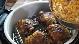 Check spelling or type a new query. Ninja Foodi Kickn Chicken Thighs Pot Rack Pressure Cooker Then Air Fryer Combination Cooking Youtube