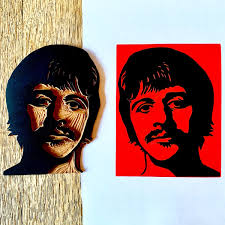 Ringo Starr (Linocut Print)