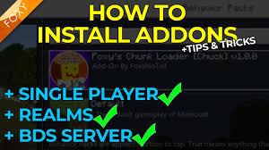 If you feel as if you can offer as much or more. How To Install Addons Mcpe Realms Bds Servers Minecraft Bedrock Edition Youtube