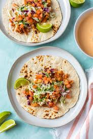 Toss the cabbage, red onion, cilantro, vinegar, oil and salt together in a medium bowl and set aside. Blackened Fish Tacos With Cabbage Slaw Dairy Free Simply Whisked