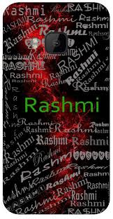 Rashmi Name Sign Printed All Over Customize Amazon In Electronics She wore a maroon backless handloom anarkali paired with a kalamkari dupatta and accessorized it with a gold waist belt and simple earrings! amazon in
