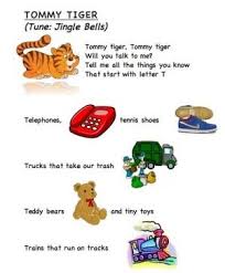 Tommy Tiger By Cssk24 Letter Song Preschool Songs Letter T Song