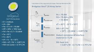 We hope offer you better and better products and best service. Bridgelux Vero 29 Led Array How To Select The Correct Led Cooler Thermal Calculation Youtube