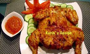 Karin S Recipe Ayam Bakar Taliwang Lombok Style Spicy Grilled Chicken Resep Makanan Resep Ayam Makanan Dan Minuman