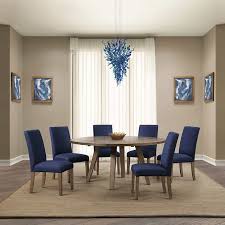 Perfect for weekday meals and family gatherings alike. Leyton 7 Piece Square To Round Dining Set My Online Store Dba Expo Int L
