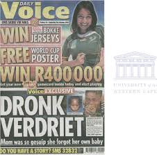A daily voice site is not yet available for your town. Pdf Multimodality And Negotiation Of Cape Flats Identity In Selected Daily Voice Front Pages Semantic Scholar