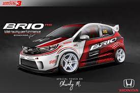 Honda prospect motor mengumumkan pemenang honda brio virtual modification yang telah terkumpul dari seluruh indonesia. Artstation Honda Brio Rs In Gymkhana Spec Dhandy