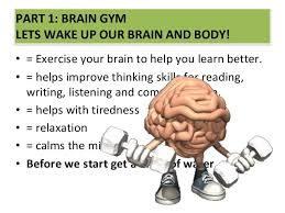 Fitness centers work to help beg. Brain Gym Alphabet Dance Story Mapping