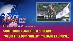 Today's News 18/08/2025: South Korea and the U.S. Begin "Ulchi Freedom  Shield" Military Exercises - Báo và Phát thanh, Truyền hình Nghệ An
