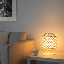 Sjopenna Lampada Da Tavolo Bianco Ikea It Tafellamp Bamboe Ikea