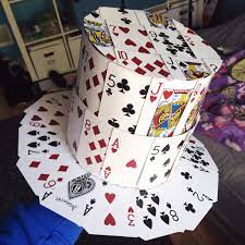 These diy paper hat crafts are simple to make with easy, everyday items like construction paper, cardstock, How To Make A Playing Card Top Hat Samantha Burgess