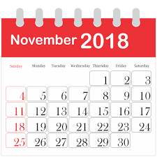 November Wall Calendar 2018 Calendar 2018 Calendar November Calendar