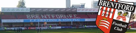 Minutes from waterloo to kew bridge. Griffin Park Former Home To Brentford Football Ground Map