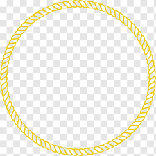 Round Yellow Frame Rope Circle Transparaent Lasso S Free Png Rope Drawing Hand Drawn Arrows Circle Drawing