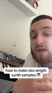 how to make synth melodies like dez wright!? 🎹 #producer  #producersoftiktok #flstudio