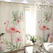 Maybe you would like to learn more about one of these? The White Curtain Decorated With Pink Flamingo Patterns Can Create An Elegant And Peaceful Environment Curtains Curtain Decor Simple Curtains