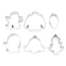6pcs Set Household Kitchen Stainless Steel Cookies Mould Christmas Cookie Cutters Set Diy Baking Molds Buy Online At Best Prices In Srilanka Daraz Lk