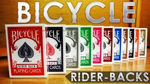 Bicycle is a trademark of that company. Deck Review Bicycle Rider Back By The Us Playing Card Company Youtube