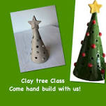 Clay Hand Building Holiday Tree – 2 designs to choose from