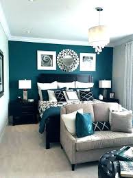 Maybe you would like to learn more about one of these? Inspired Bedrooms Peacock Blue Accent Wall Google Search Teal Bedroom Walls Bedroom Designs For Couples Master Bedroom Colors
