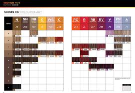 Paul Mitchell The Color Xg Color Chart Color Chart Color Paul Mitchell