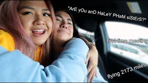 flying 2173 miles to see my sister for the first time ft; haley pham