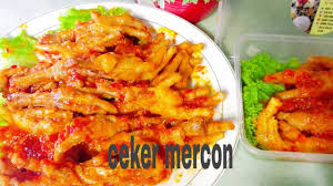 Ceker ayam adalah bagian yang mengandung paling sedikit lemak. Resep Ceker Mercon Yang Lunak Tanpa Presto Youtube