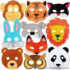 как сделать маску из бумаги своими руками для детей Maski Iz Bumagi Svoimi Rukami Instrukciya I Shablony Animal Masks Craft Animal Masks For Kids Printable Animal Masks