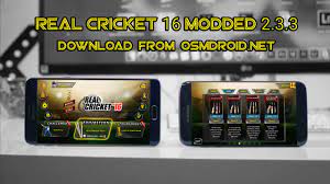 The most complete cricket game in the world! Real Cricket 16 Apk 2 3 3 Data Obb Modded Unlimited Coin Unlocked