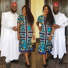 Mercy Johnson And Her Husband Prince Odianosen Okojie Stepped Out In Style Mercy Johnson African Wear Ankara Style