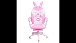 Overwatch D Va Pink Gaming Chair Youtube