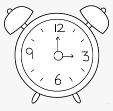 Cc.2.md.7 this clock is a great way for students to learn how to tell time. Clock No Hands Lineart Alarm Clock To Color Hd Png Download Kindpng