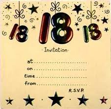 One reason is that i want to meet all of my friends. 18th Birthday Invitations 365greetings Com