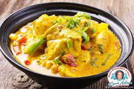 Mijote De Cabillaud Au Curry Et Lait De Coco Meme Helene