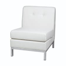 This chair is available in a cherry red or black to complement your. C17 Wall Street Faux Leather Armless Chair Trade Design Inc