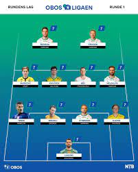 Check out rankings and live scores : Obos Ligaen Fotball Her Er Rundens Lag I Obos Ligaen