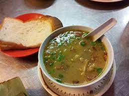 Rindu akan sup kambing nasi kandar nun jauh di sana, boleh buat sup kambing sendiri. Resepi Sup Rempah Mamak Penang Bahan Bahan 500gm Daging Kambing Lembu 1kg Tulang Kambing Dijadikan Indian Food Recipes Cooking Recipes Malaysian Cuisine