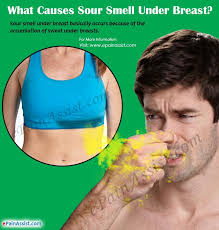 The sweat from your body will get into the headphones and this will make them smell of sweat. What Causes Sour Smell Under Breast Treatments Tips To Get Rid Of It
