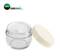 Transparent Pet Cream Jar with Screw Cap 30ml Skin Care Lotion Container